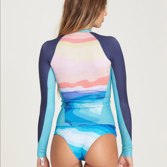 BILLABONG x Luke Taaffe WETSUIT JACKET 1mm US 4 - Picture 2 of 5